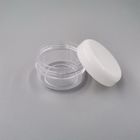 άσπρο 10g βάζο κρέμας ABS καλλυντικό για τη συσκευασία φροντίδας δέρματος