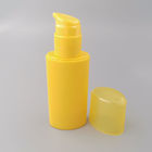 Κίτρινη καλλυντική επαναληπτικής χρήσεως συσκευασία μπουκαλιών διανομέων αντλιών cOem 30ml
