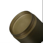 Ηλέκτρινο βάζο 200ml 250ml 300ml κρέμας της PET καλλυντικό με το καπάκι