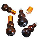Ηλέκτρινος ρόλος εξωτερικής διαμέτρου αρσενηκού σπειρώματος γυαλιού Calabash στα μπουκάλια ουσιαστικού πετρελαίου με τη σφαίρα μασάζ ανοξείδωτου