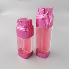 Προσαρμοσμένο μη χυσιμάτων χωρίς αέρα διανομέων μπουκαλιών τετραγωνικό πλαστικό αντλιών ψεκασμού λοσιόν φορητό