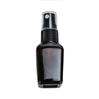 30ML τετραγωνικά ηλέκτρινα μπουκάλια ψεκασμού γυαλιού για τα καλλυντικά ουσιαστικά πετρέλαια