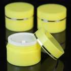 Πλαστικό καλλυντικό βάζο κρέμας PMMA 30ml CP γύρω από κίτρινο